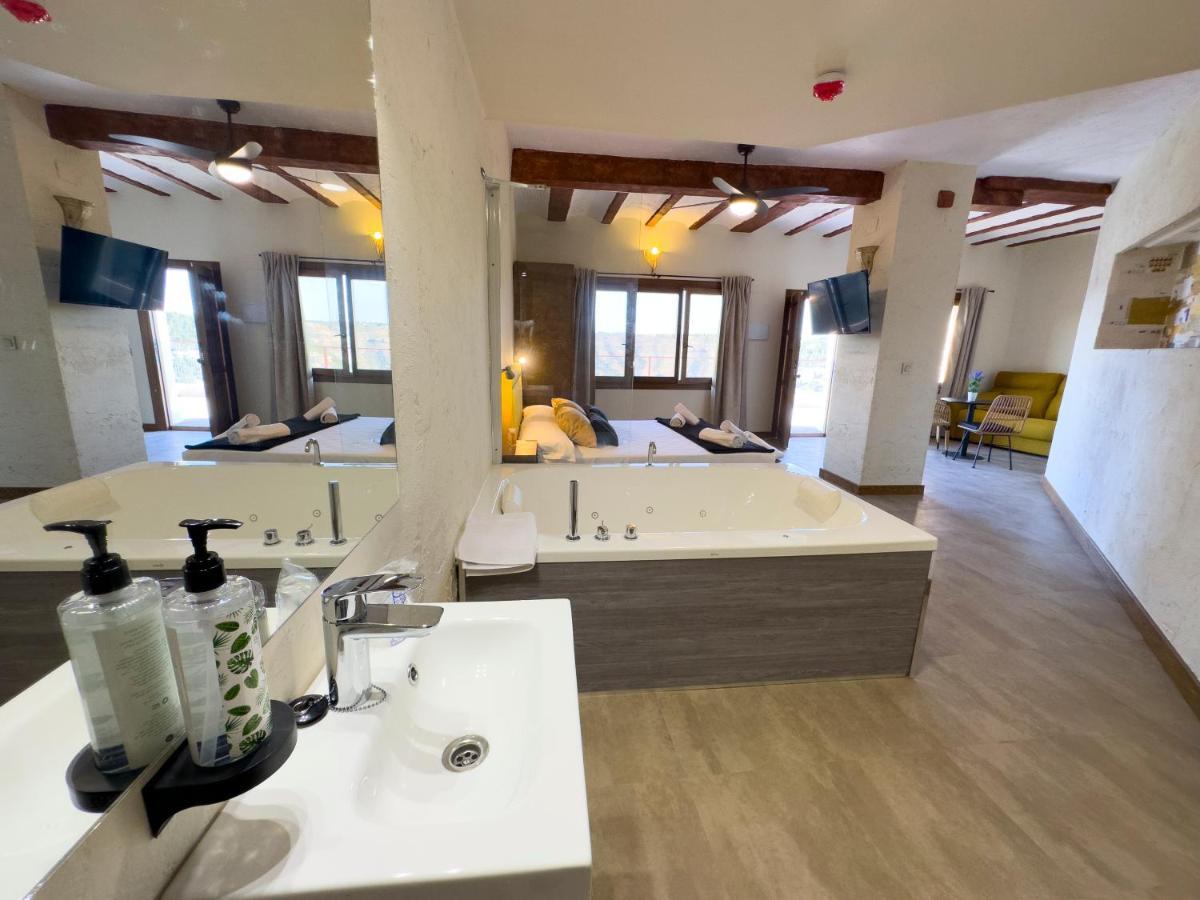 Alkalea Hospederia Hotell Alcala del Jucar Exteriör bild
